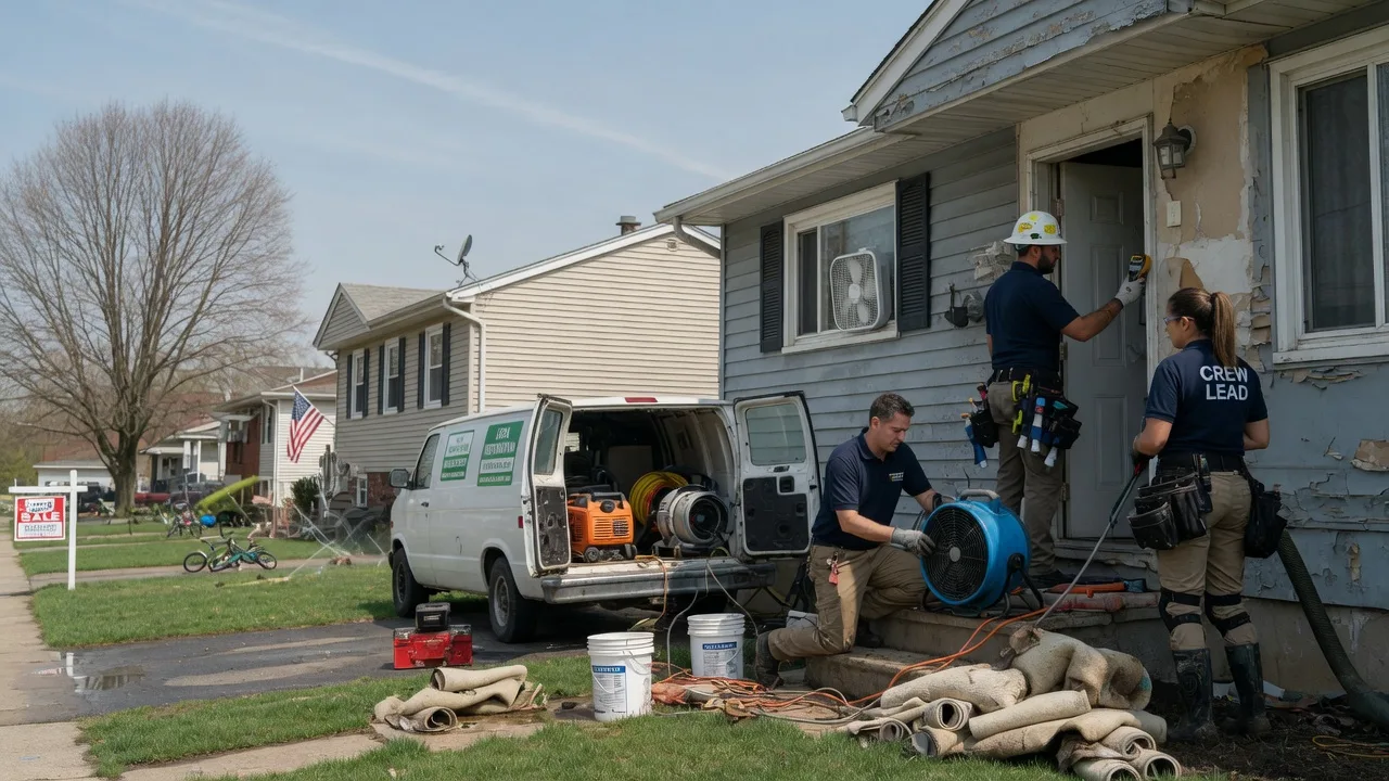 Flood Cleanup in Twain Harte, CA near me